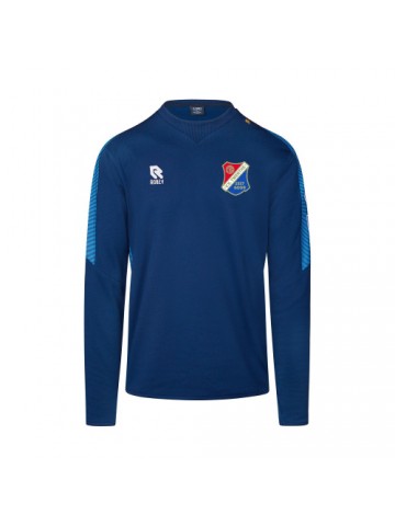 Performance sweater navy-sky blue junior