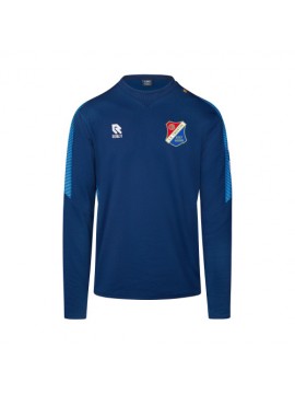 Performance sweater navy-sky blue junior
